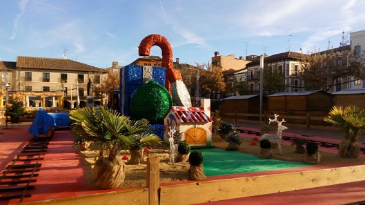 La Plaza Mayor ya está preparada para el inicio de la Campaña Navideña / Cadena Ser